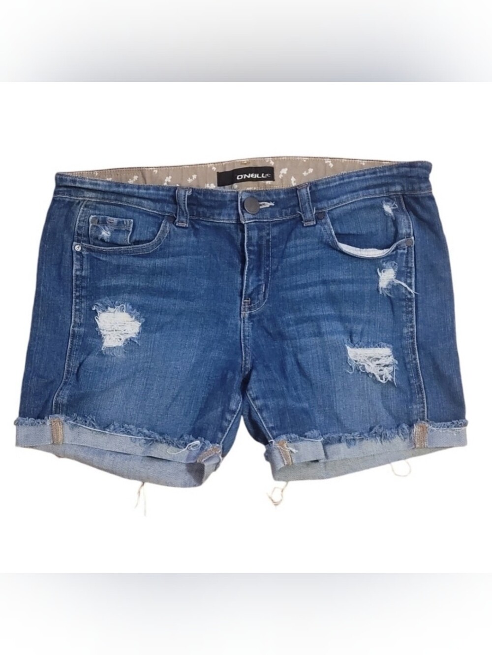 O'Neill Distressed Jean Shorts Sz 11